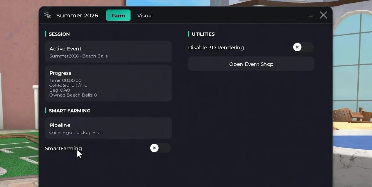 Summer Hub — скрипт на ММ2 с быстрым Автофармом, захват пушки и ESP